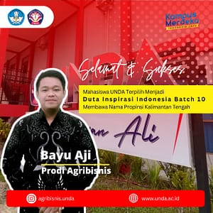 Mahasiswa UNDA Terpilih Menjadi “Duta Inspirasi Indonesia Batch 10”