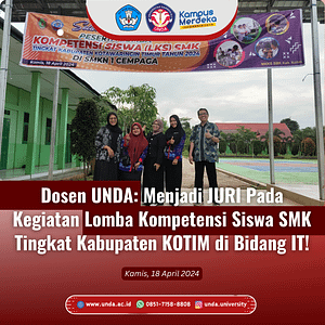 Dosen Universitas Darwan Ali Menjadi Juri dalam Lomba Keterampilan Siswa (LKS)  SMK di Kabupaten Kotawaringin Timur Bidang IT !